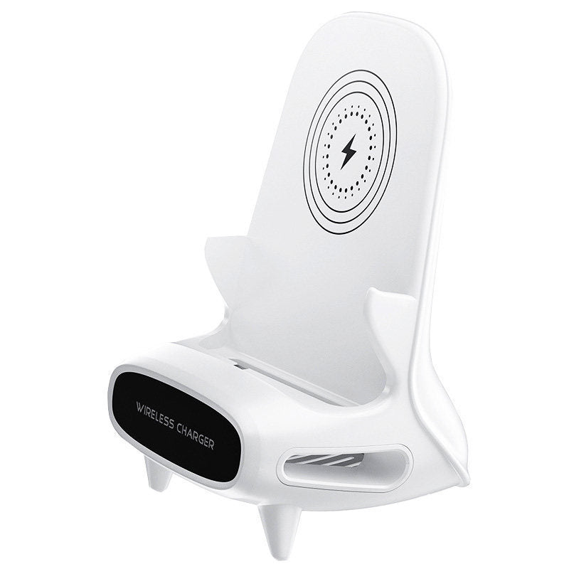 Portable Mini Chair Charger Desk Mobile Phone Holder Wireless 10W Fast Charge Special Gift