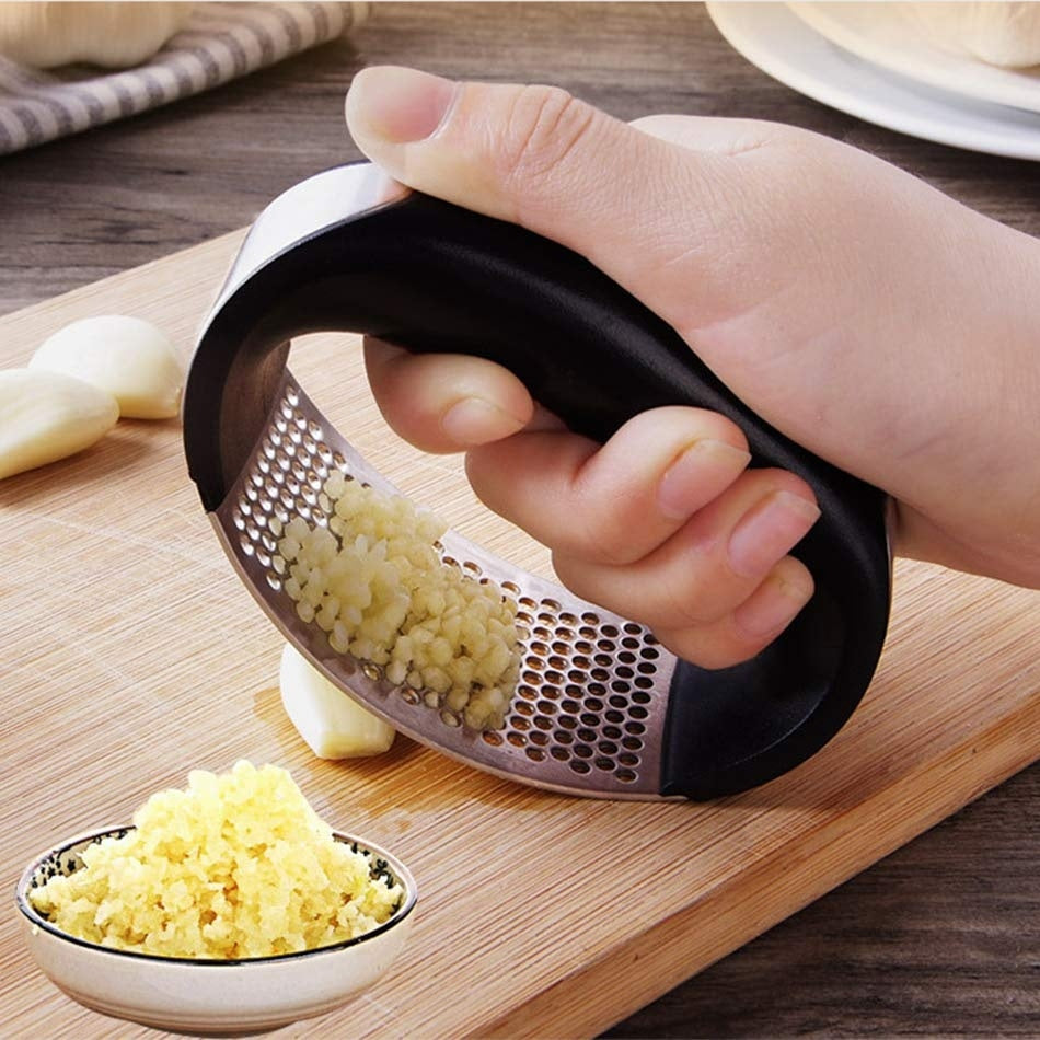 Stainless Steel Garlic Masher Garlic Press Household Manual Tools Kitchen Gadgets