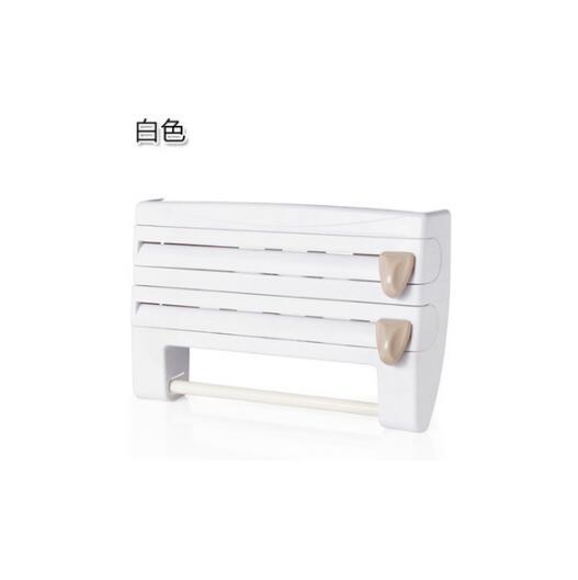 4-In-1 Kitchen Roll Holder Dispenser Kitchen Foil Film Wrap Tissue Paper