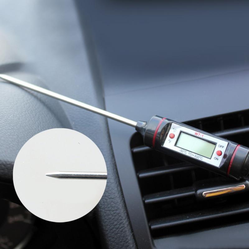 Stainless steel pen thermometer
