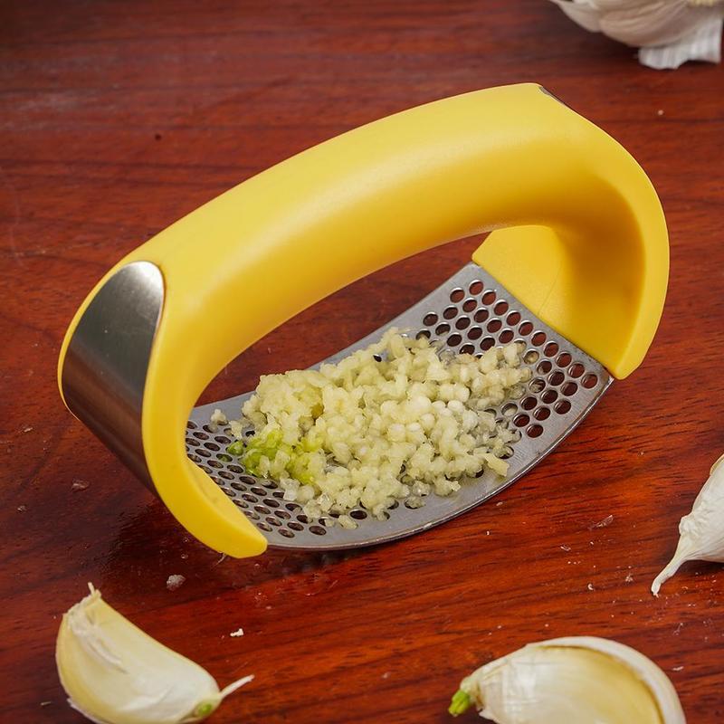 Stainless Steel Garlic Masher Garlic Press Household Manual Tools Kitchen Gadgets