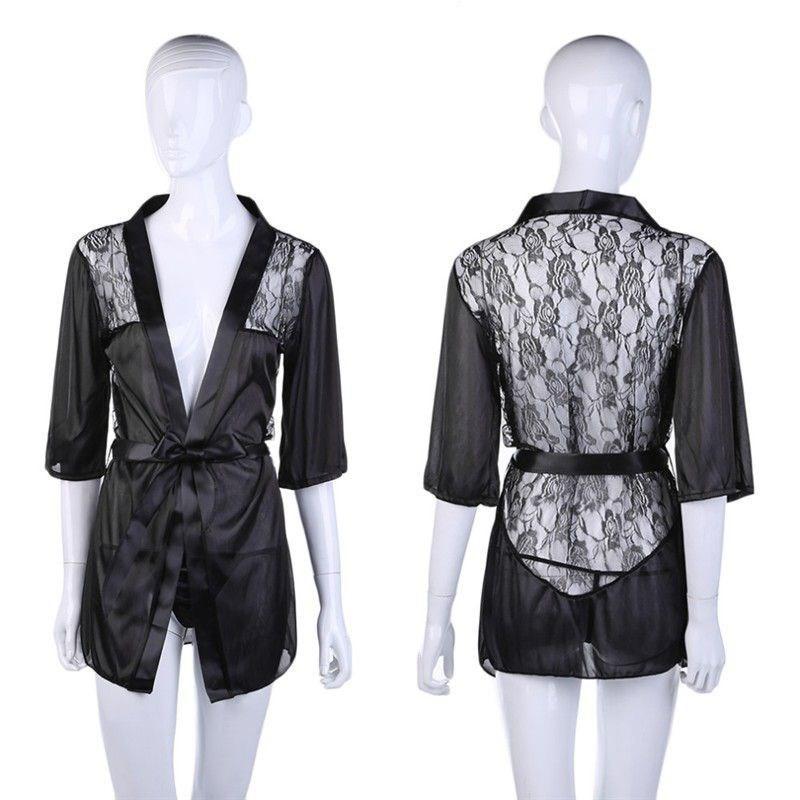 Lace Lingerie Teddy for Women – Sheer Bodysuit