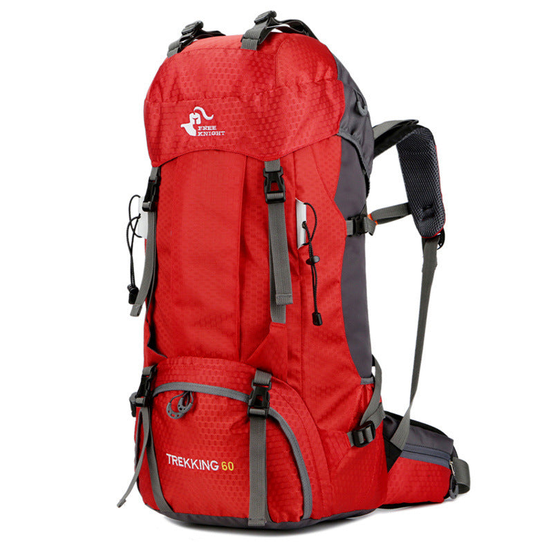 60L Hiking & Mountaineering Backpack – Large Oxford Daypack for Camping & Climbing
