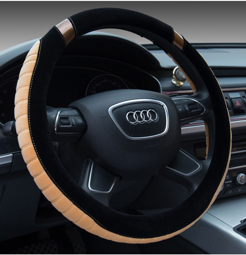 Steering wheel cover