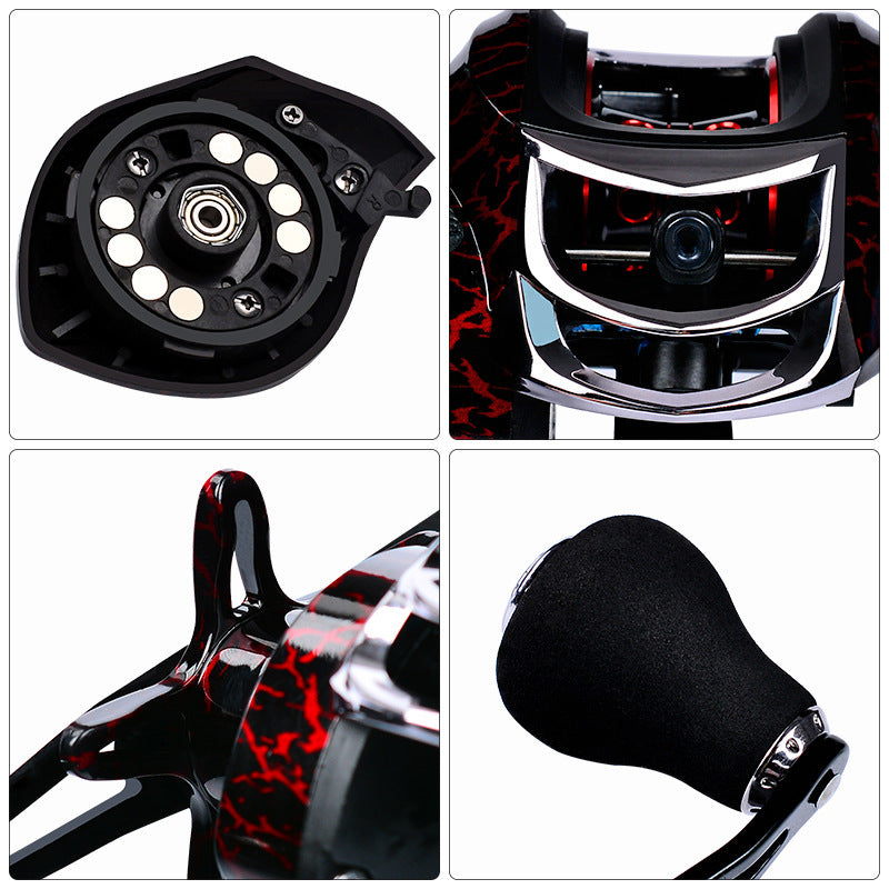 Metal wire cup fishing reel Baitcaster