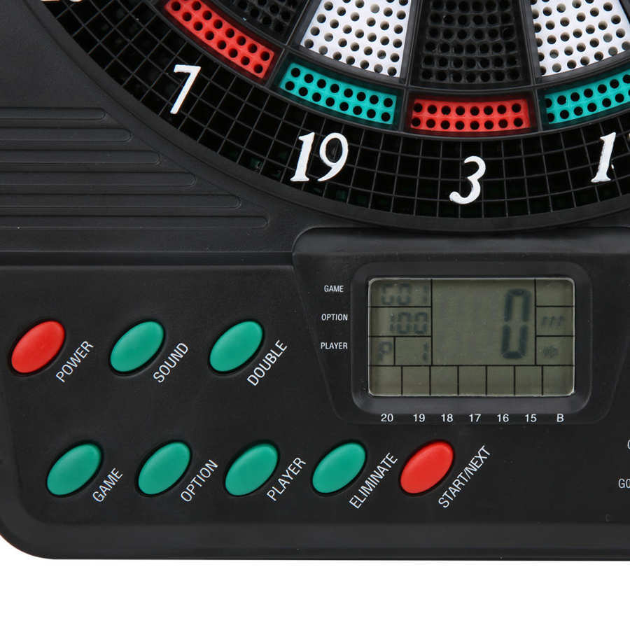 Automatic scoring soft dart board