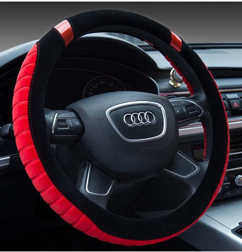 Steering wheel cover