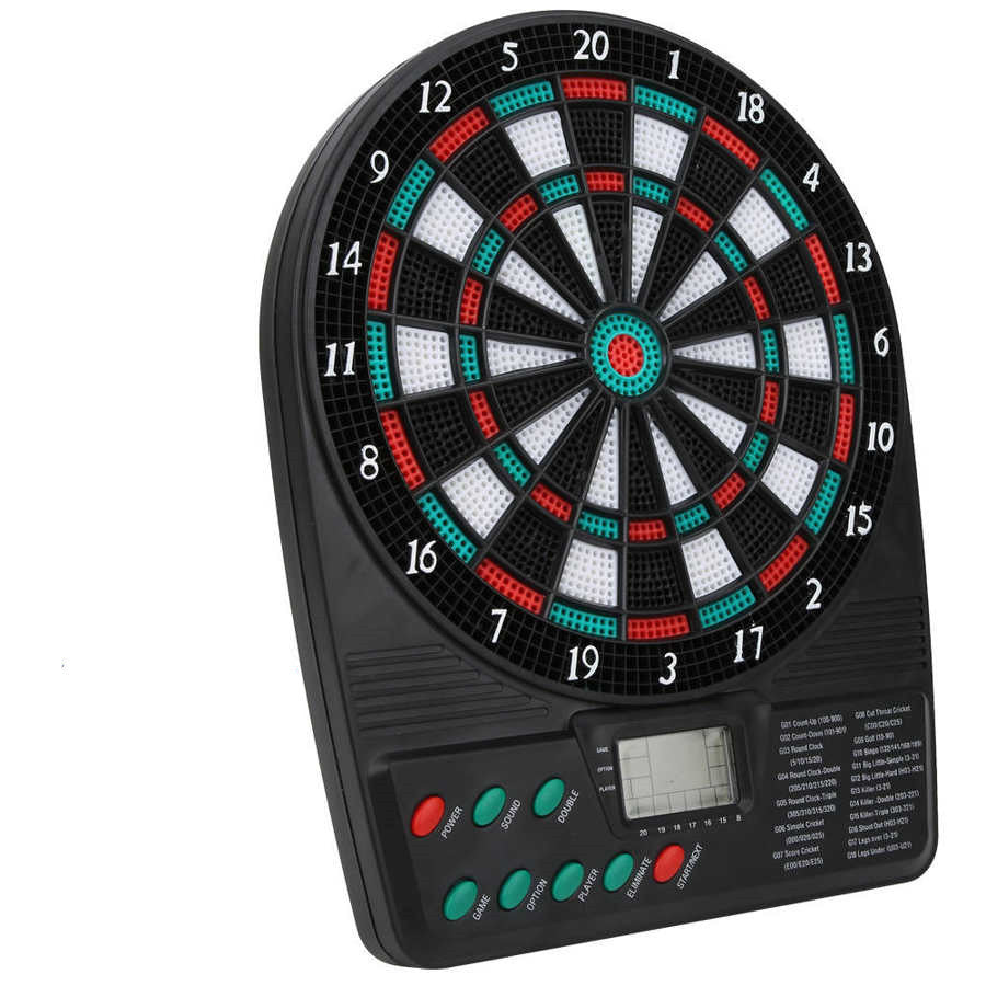 Automatic scoring soft dart board