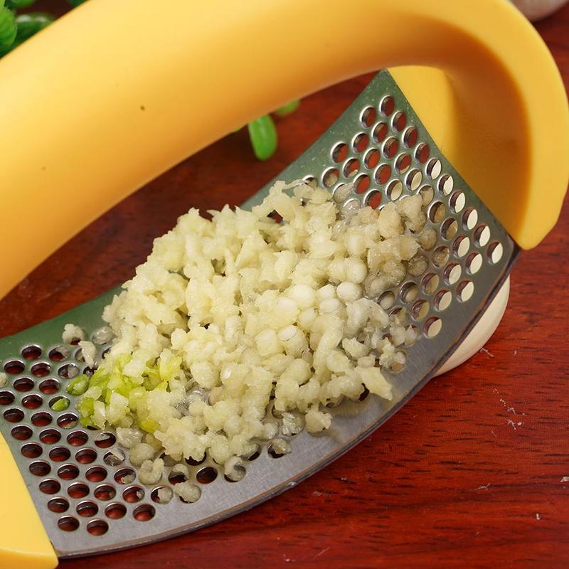 Stainless Steel Garlic Masher Garlic Press Household Manual Tools Kitchen Gadgets