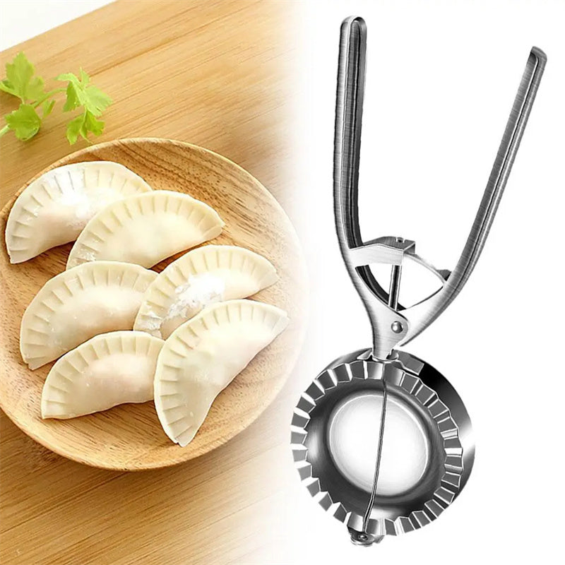 Kitchen Dumpling Mold Stainless Steel Pressing Home Baking Manual Kitchen Gadgets