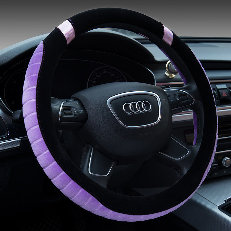 Steering wheel cover