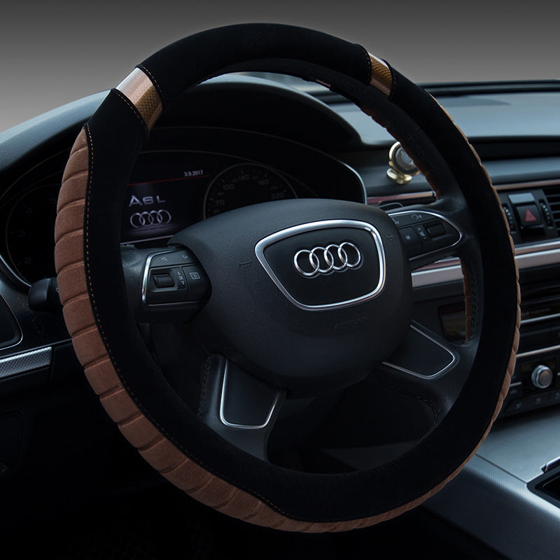 Steering wheel cover