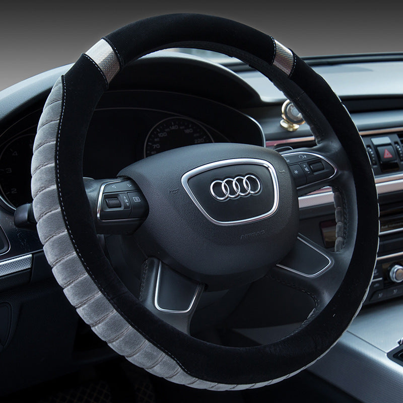 Steering wheel cover