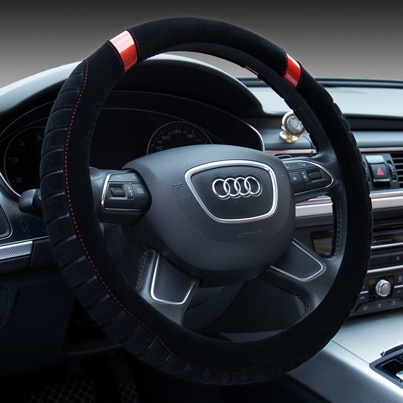 Steering wheel cover
