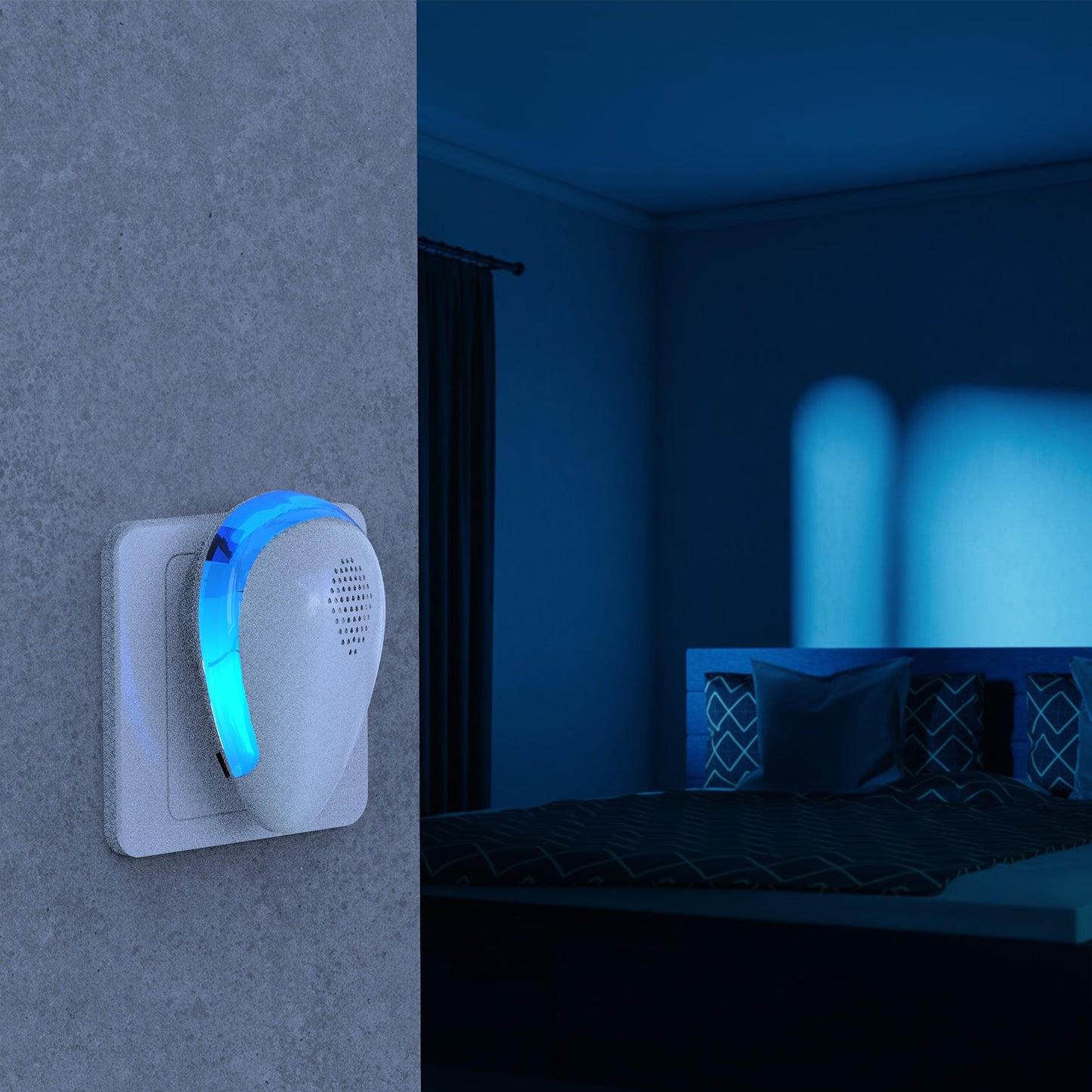 6 Pack Ultrasonic Pest Repeller Indoor Plug In Bug Repellent Mosquito Spider Ant Roaches Mice Control For Bedroom Garage Warehouse Office