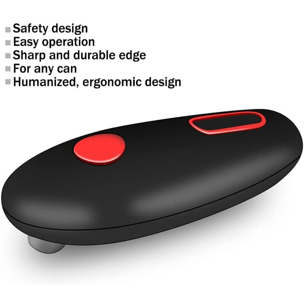 Electric Can Opener Automatic Jar Bottle Can Machine One Touch Portable Kitchen Hand Tool Gadgets