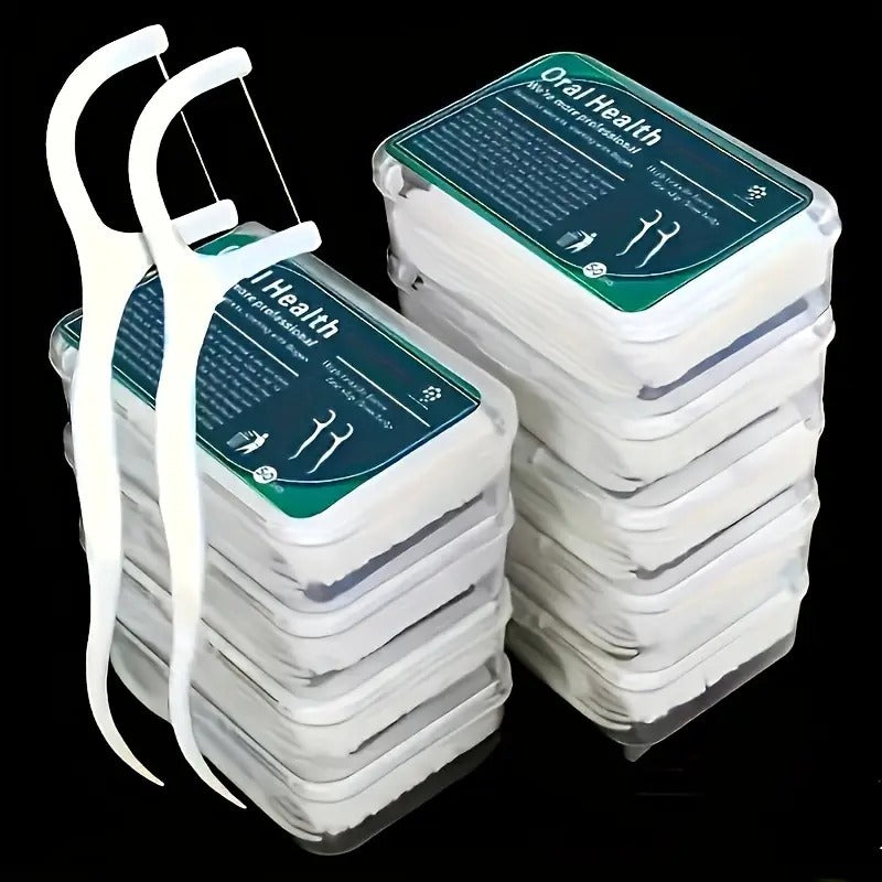 150 Dental Floss Cleans The Residue Between The Teeth And Prevents Oral Problems. It Is Suitable For Use At Home, In The Office, And When Going Out, And Can Be Used By Both Adults And Children