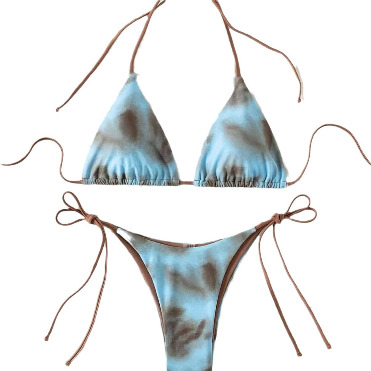 Women's Two-piece Swimsuit Sexy Lacing Three-point Bikini