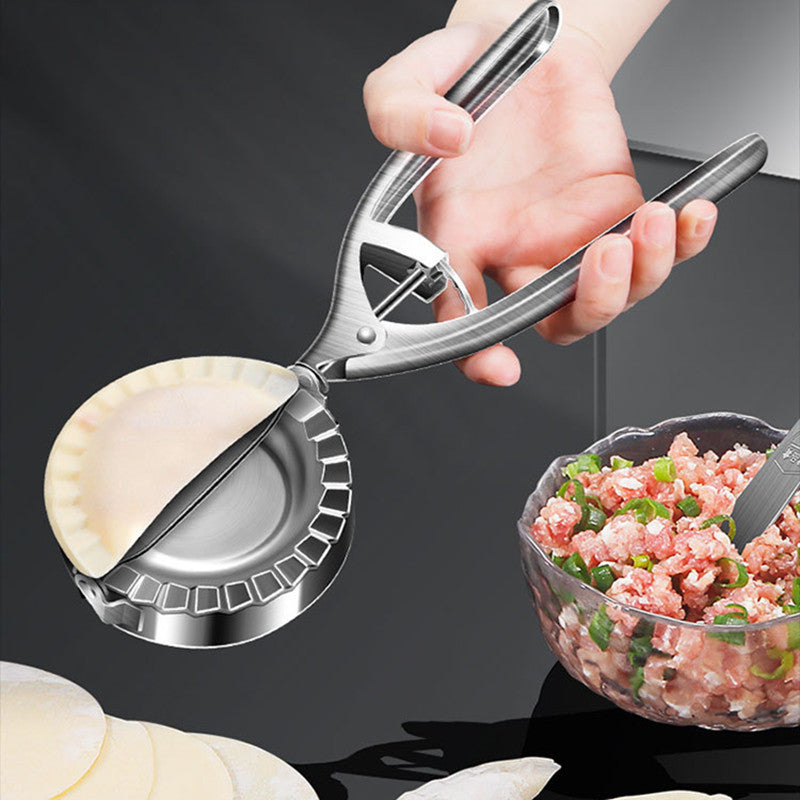 Kitchen Dumpling Mold Stainless Steel Pressing Home Baking Manual Kitchen Gadgets