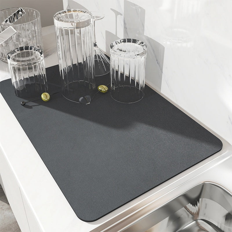 Super Absorbent Drainer Mats Tableware Kitchen Dinnerware Placemat
