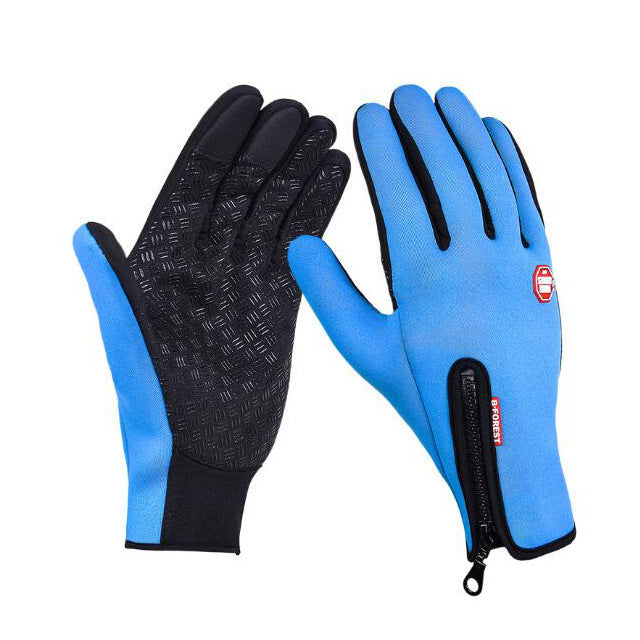 Winter Gloves Touch Screen Riding Motorcycle Sliding Waterproof Sports Fleece