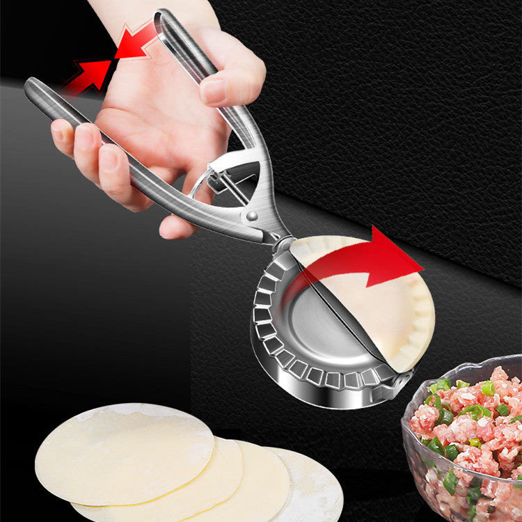 Kitchen Dumpling Mold Stainless Steel Pressing Home Baking Manual Kitchen Gadgets