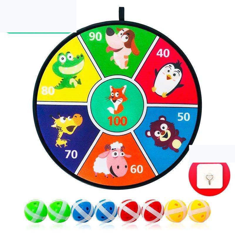 Children's Safety Dart Board Dart Board Cartoon Animal Fruit