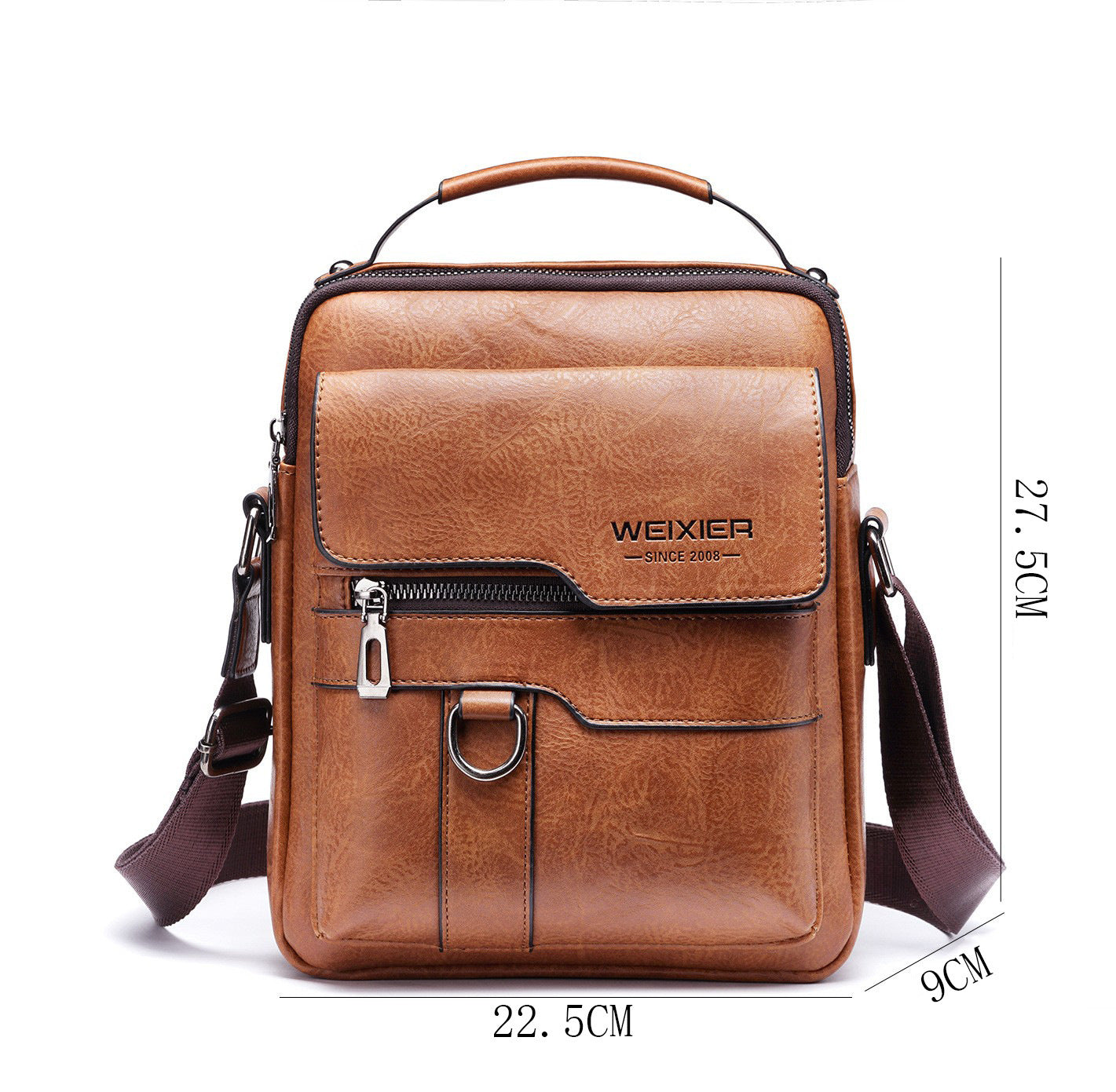 Men's Messenger Bag One Shoulder Retro Business Backpack
