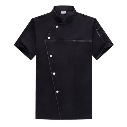 Chef Work Clothes Short Sleeved Catering Chef Clothes