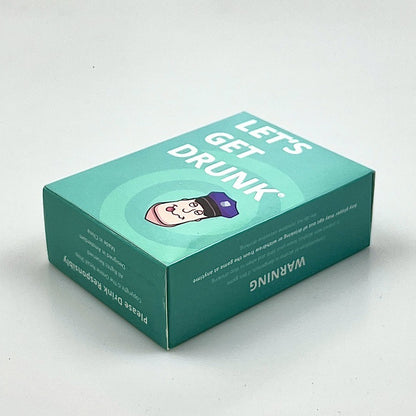 English Let's Get Drunk Party Board Games Card