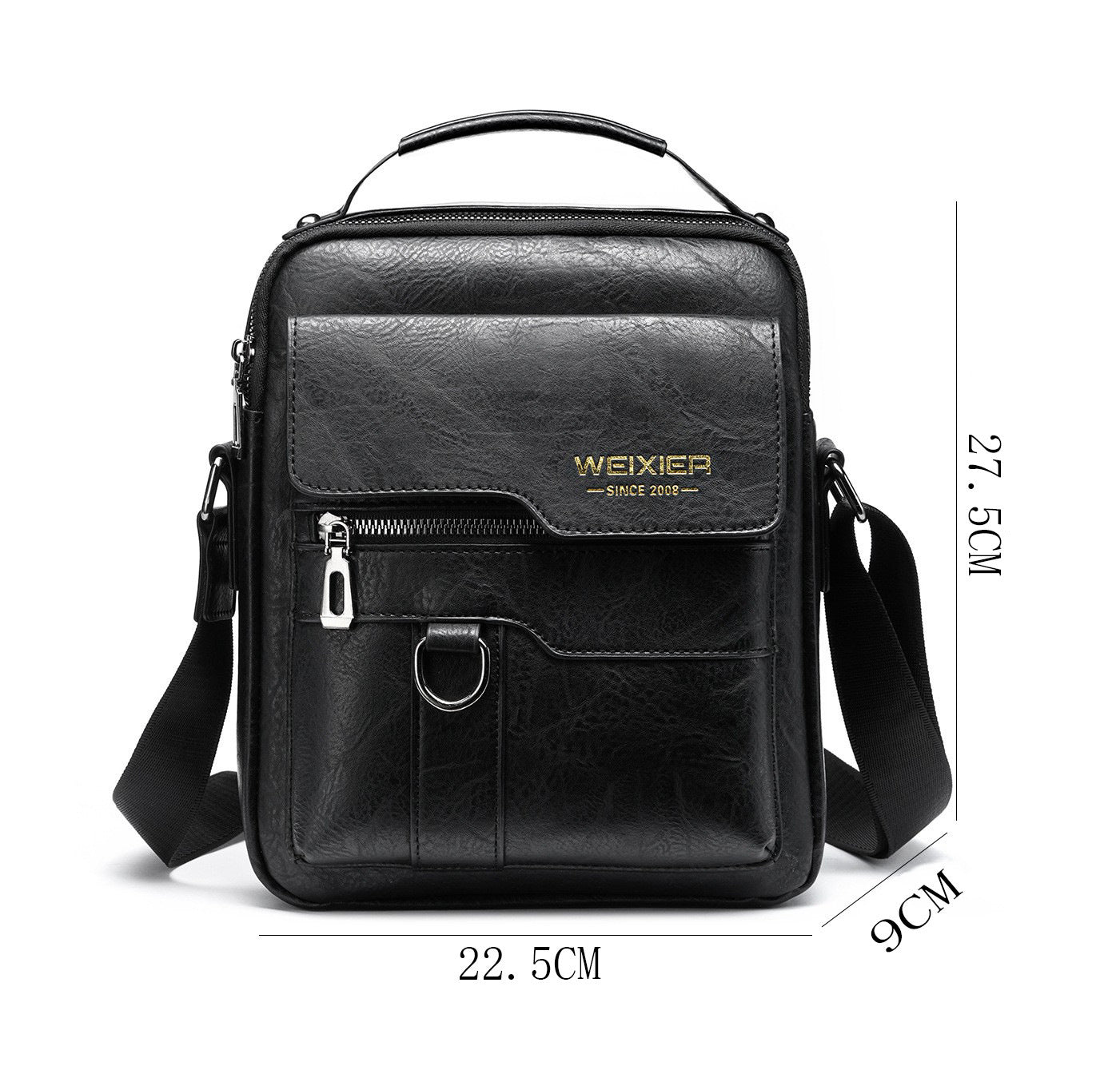 Men's Messenger Bag One Shoulder Retro Business Backpack