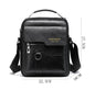 Men's Messenger Bag One Shoulder Retro Business Backpack