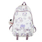 Cute Cartoon Printed Backpack Large Capacity Schoolbag