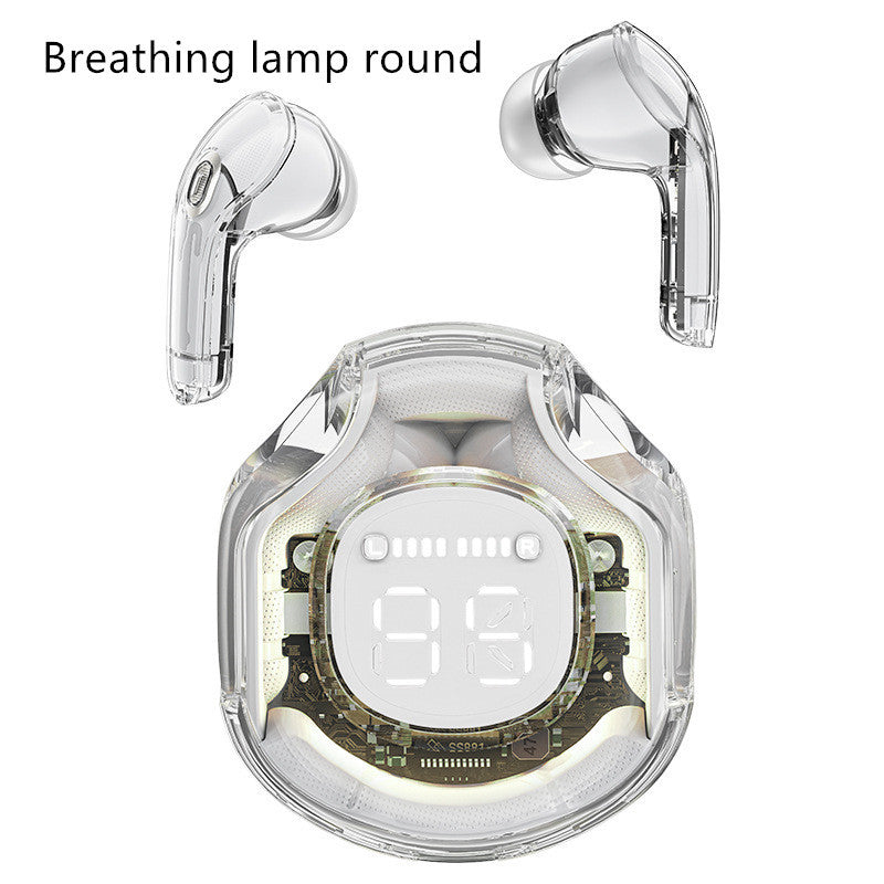 Transparent Wireless Bluetooth Headset earbuds