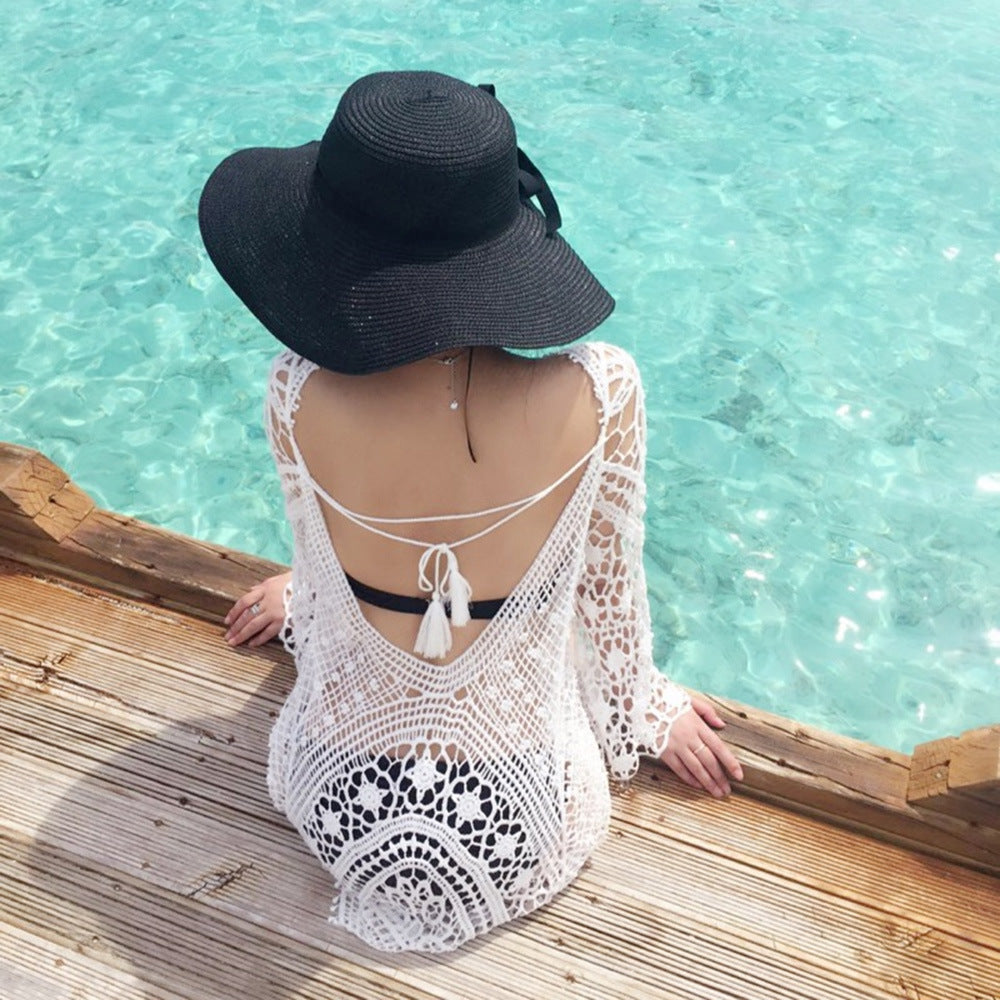 Beach Vacation Sun Protection Clothing Women's Long Sleeve
