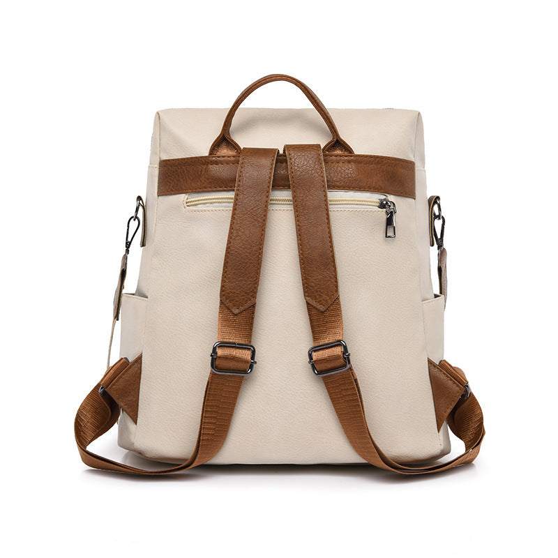 New Casual Women's Backpack Fashion Large Capacity