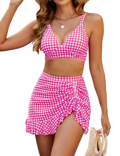 Split Bikini Cover Belly Slimming Swimsuit Suit