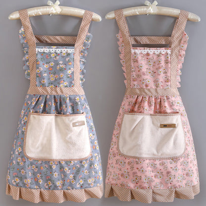 Princess Cooking Waist Work Clothes