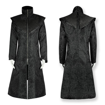Medieval Gothic Mid-length Coat Cosplay Clothing