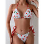 Women's Camouflage Halter Bikini Two-piece Set