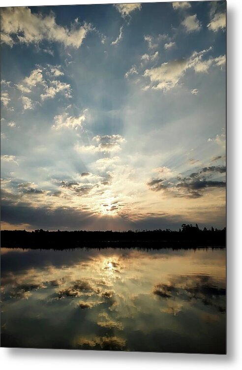 Heavenly Reflection  1 - Metal Print