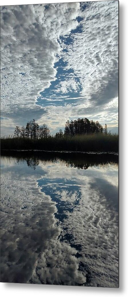 Sunrise Reflection Portal  8 - Metal Print