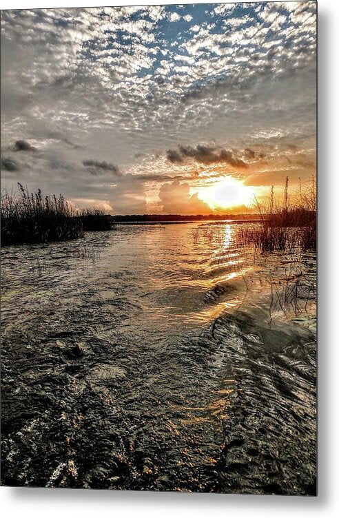 Water textures  1 - Metal Print