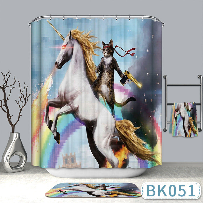 Shower Curtain bathroom decor shower curtain (only)