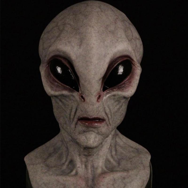 Explosive old man mask Alien