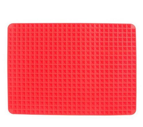 Non-Stick Silicone Pyramid Cooking Baking Mat With Grid Versatile Heat-Resistant Mat Kitchen Tools Kitchen Gadgets