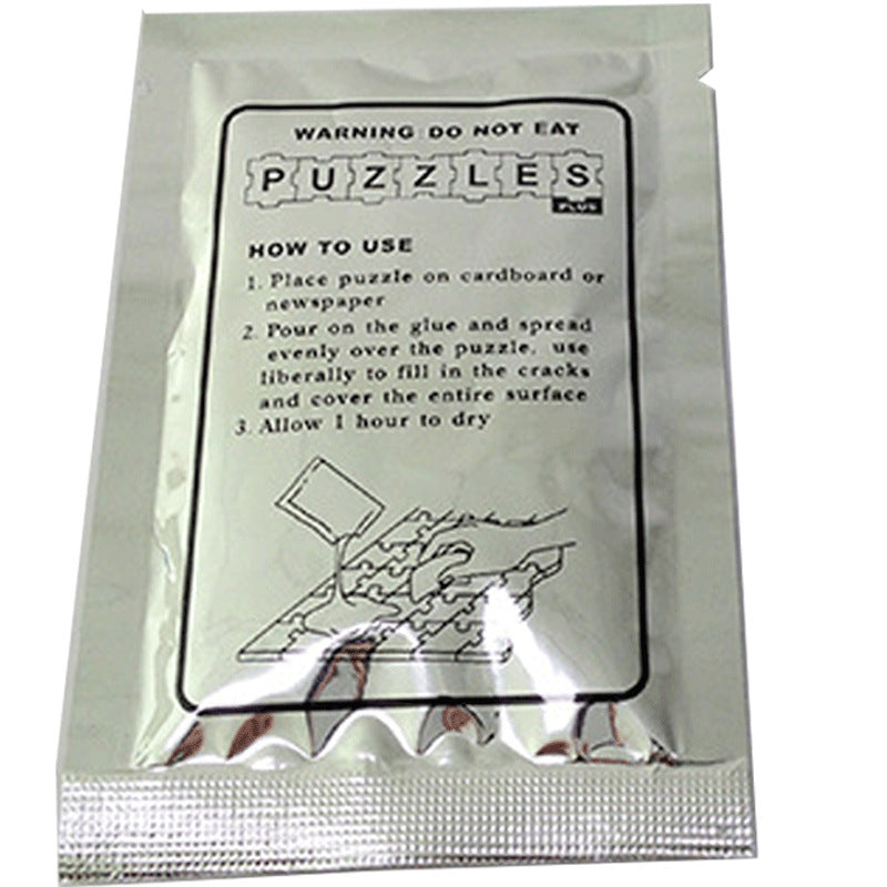 Special glue for puzzle jigsaw paper 2d puzzles