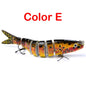 Pike Fishing Lures Artificial Multi Jointed Sections Hard Bait Trolling Pike Carp Fishing Tools