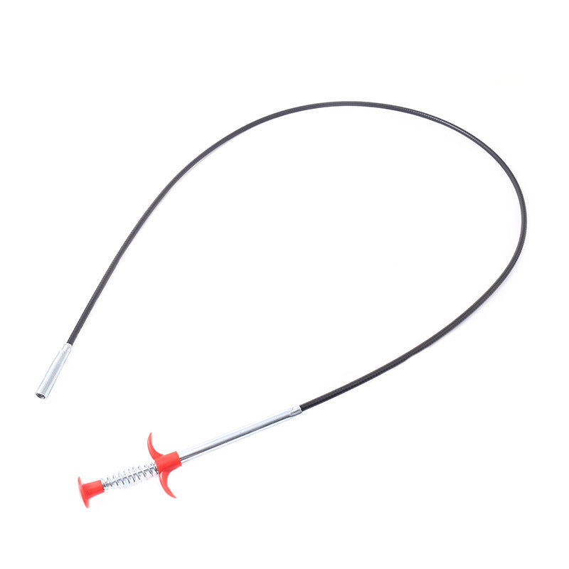 60CM Sewer Spring Pipe Dredging Tool Household Hair Cleaner Drain Clog Remover Cleaning Tools Household For Kitchen Sink Kitchen Gadgets