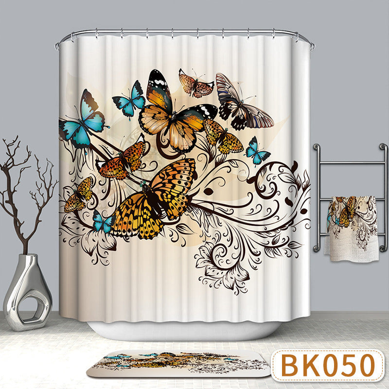 Shower Curtain bathroom decor shower curtain (only)